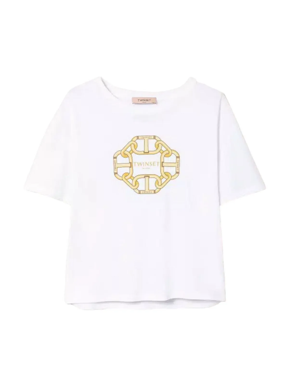 TWINSET T-Shirt et Polo Femme 241TP221A 00001 Blanc